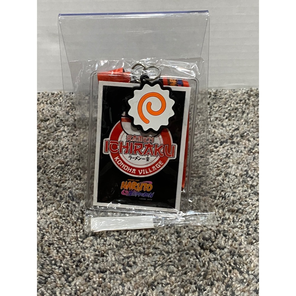 Lanyard Naruto Shippuden Unisex Orange New Ramen Ichiraku Funko OS